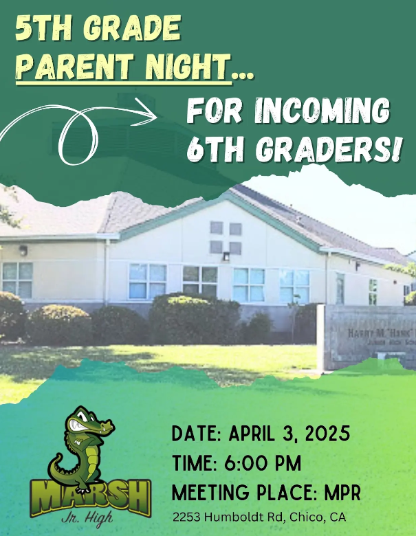 5th Grade Parent Night