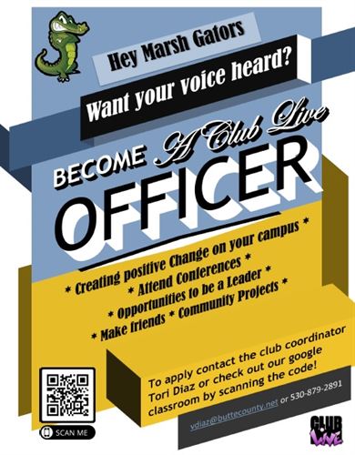 Become A Club Life Officer