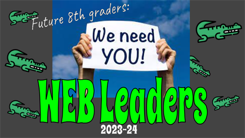 WEB LEADERS: we need you! 