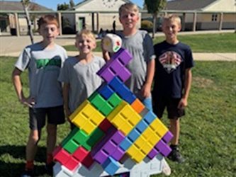 outdoor tetris